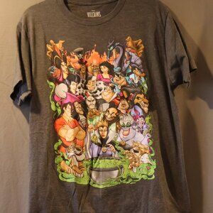 Disney Villains T - Gray - Medium